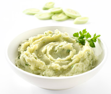 Lutosa Mashed Potatoes with Spinach
