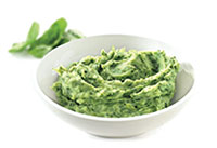 Mashed Potatoes with Spinach